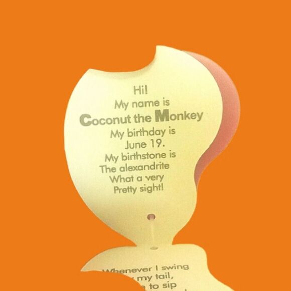 🩷Avon Full O' Beans stuffed monkey - Picture 3 of 6